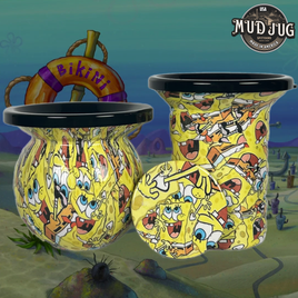 The Sponge Bob "Limited" Mud Jug© Classic, Roadie and Can Lid Value Pack Mud Jug