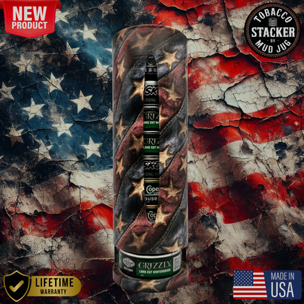 Battle Stitched Tobacco Stacker© Mud Jug