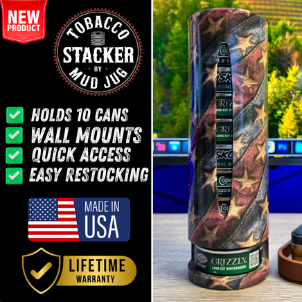 Battle Stitched Tobacco Stacker© Mud Jug
