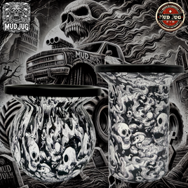 Skull Storm "Limited" Mud Jug© Classic and Roadie Value Pack Mud Jug