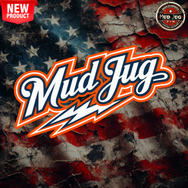 Mud Jug© Freedom Bolt Sticker Mud Jug