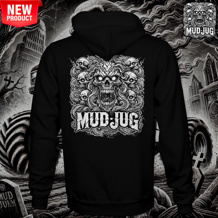 Mud Jug© Skull Storm Hoodie Mud Jug