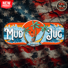 Mud Jug© Mud Jug Surfs up Sticker Mud Jug