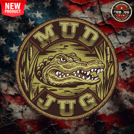 Mud Jug© Gator Grind Sticker Mud Jug