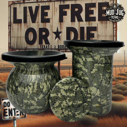 Texas resilience "Limited" Mud Jug© Classic, Roadie and Can Lid Value Pack Mud Jug