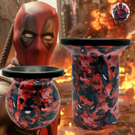 Deadpool drip camo Mud Jug© Classic and Roadie Value Pack Mud Jug