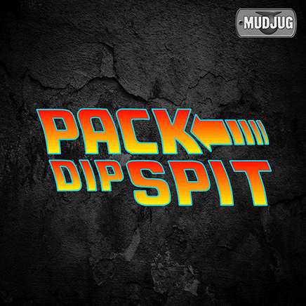 Mud Jug© Pack dip spit Sticker Mud Jug