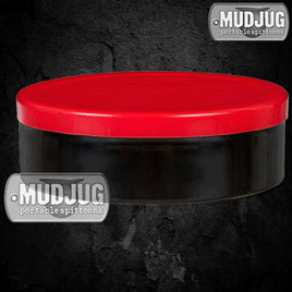 Mud Jug© Red Can Lid Mud Jug