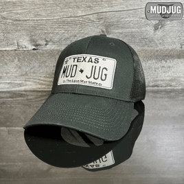 Mud Jug© Texas Plate Embroidered Hat Mud Jug